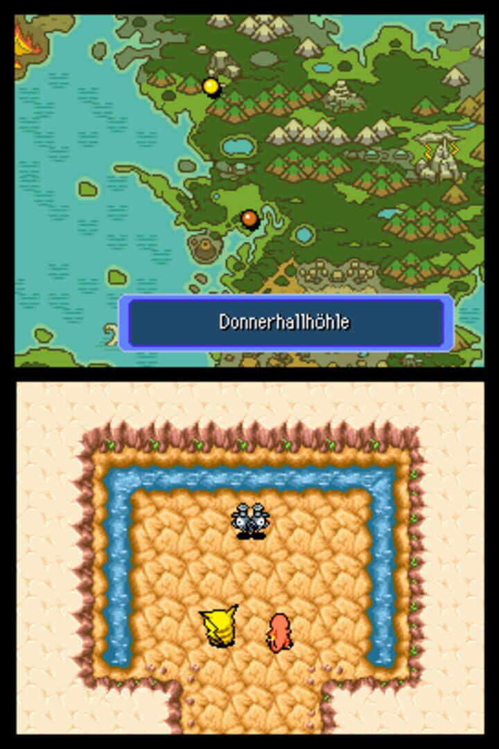 Captura de pantalla - Pokémon Mystery Dungeon: Blue Rescue Team