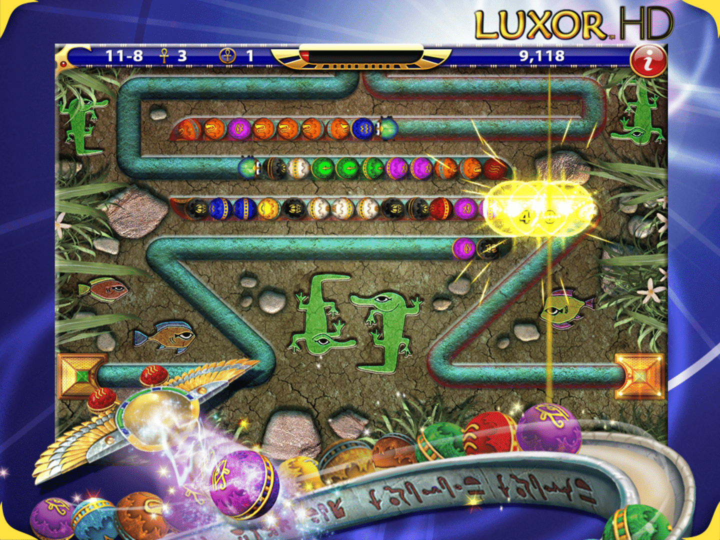 Luxor HD screenshot