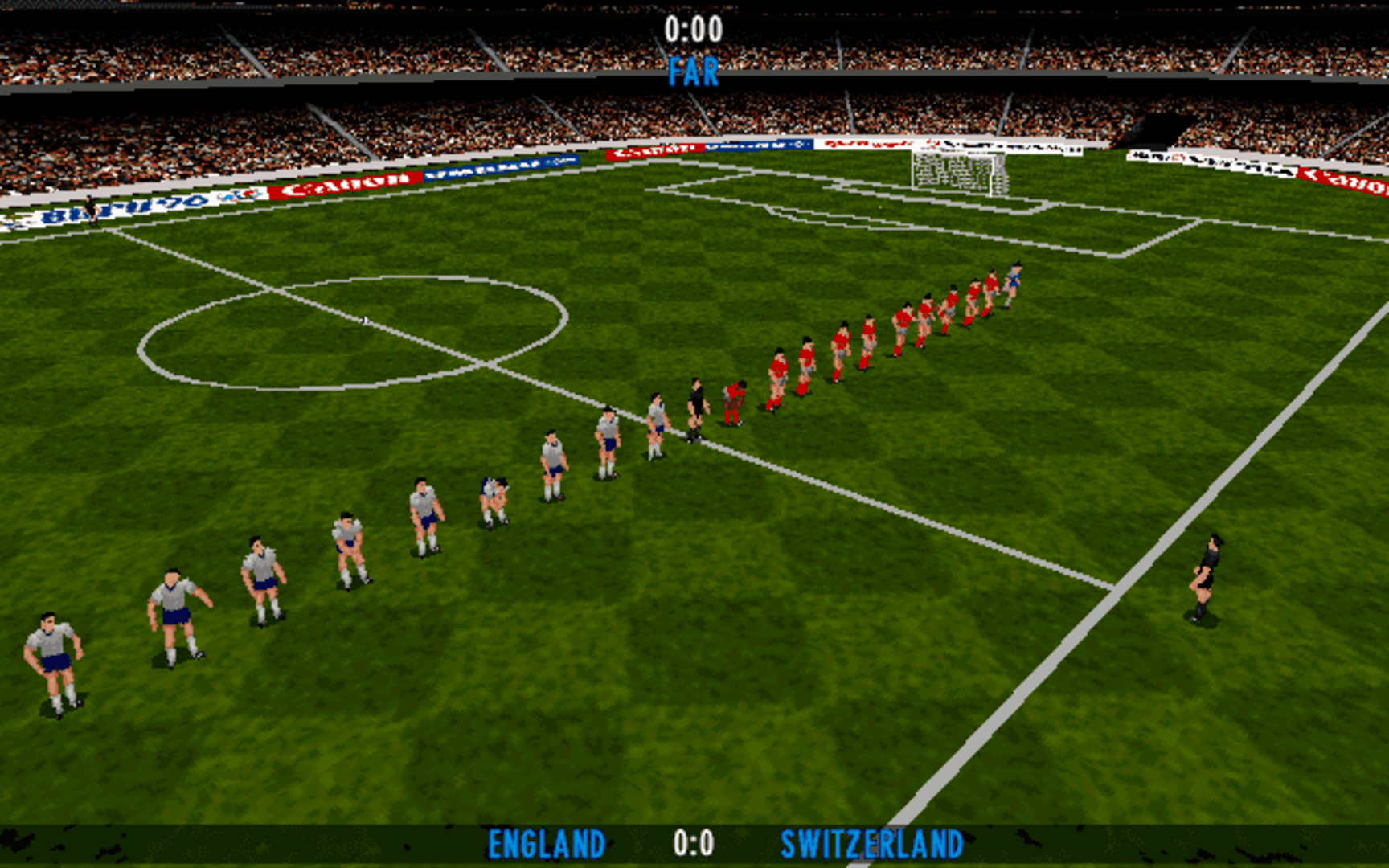 UEFA Euro 96 England screenshot