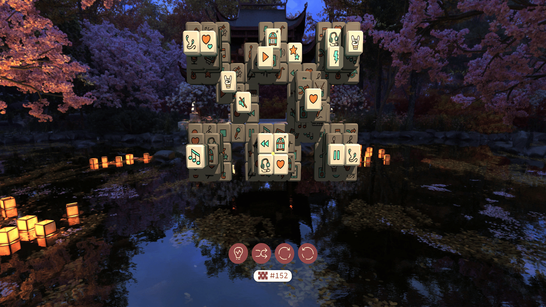 Relaxing VR Games: Mahjong screenshot