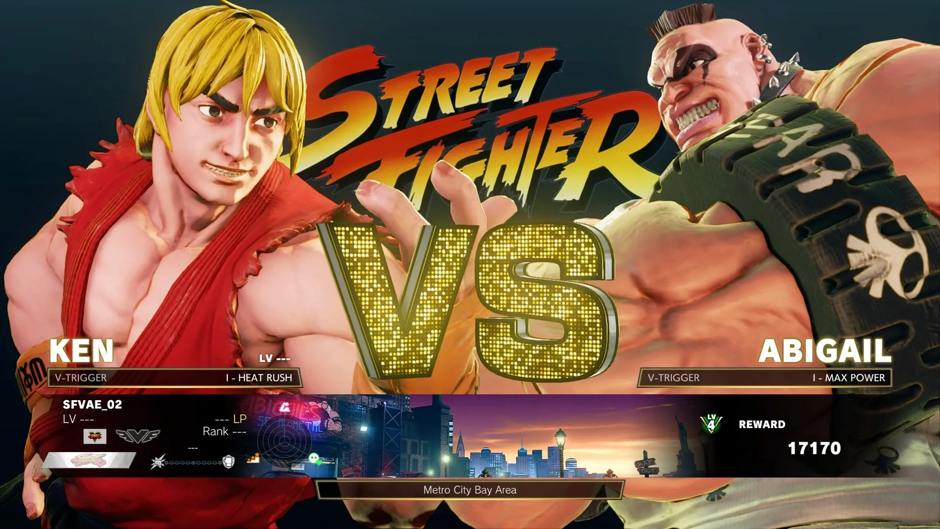Captura de pantalla - Street Fighter V: Arcade Edition