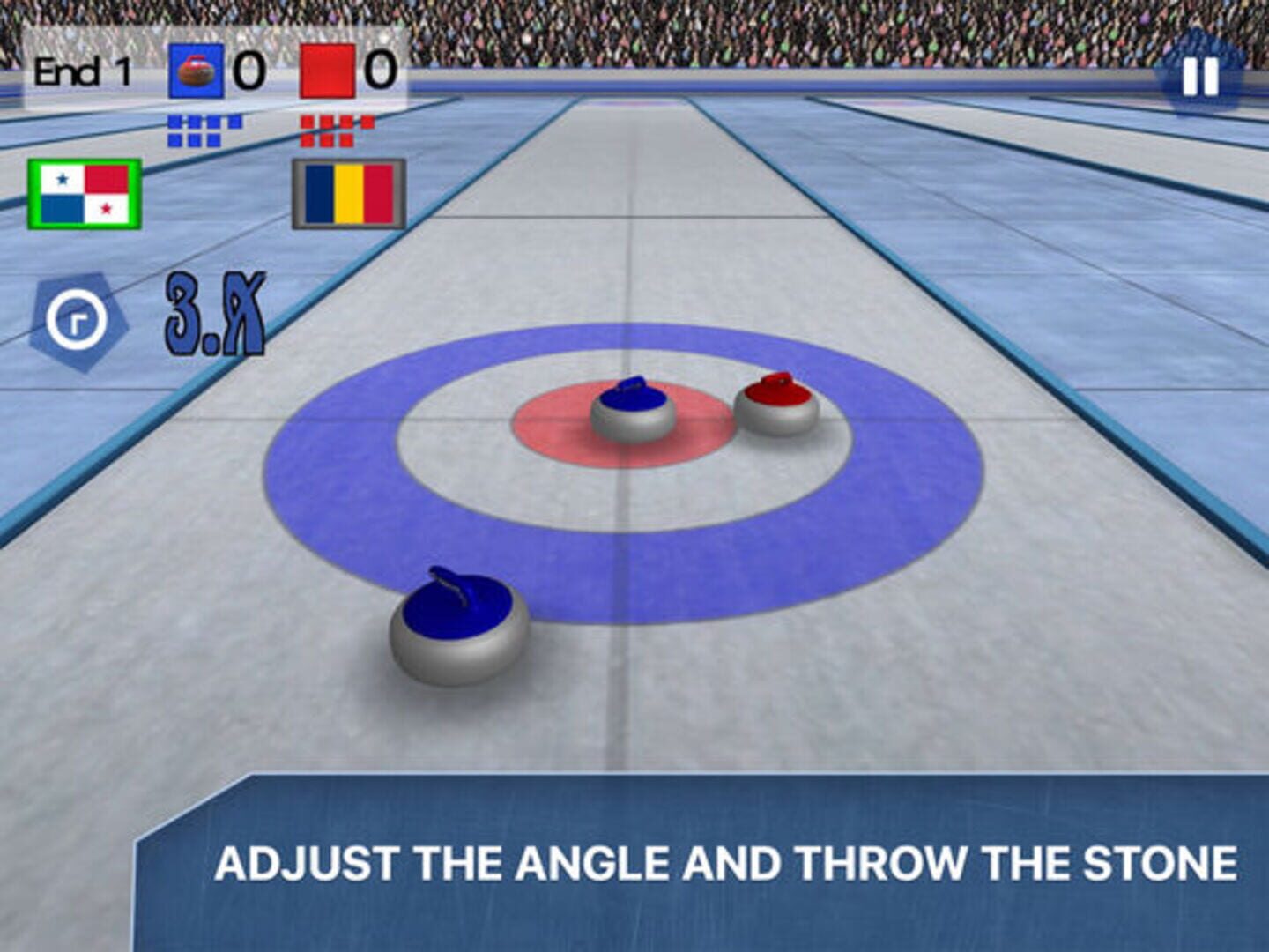 Curling 3D - Winter Sports - Screenshot
