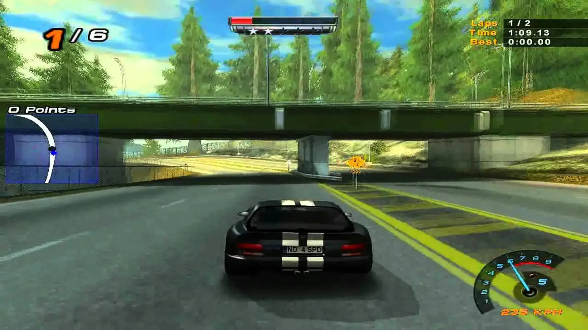 Captura de pantalla - Need for Speed: Hot Pursuit 2