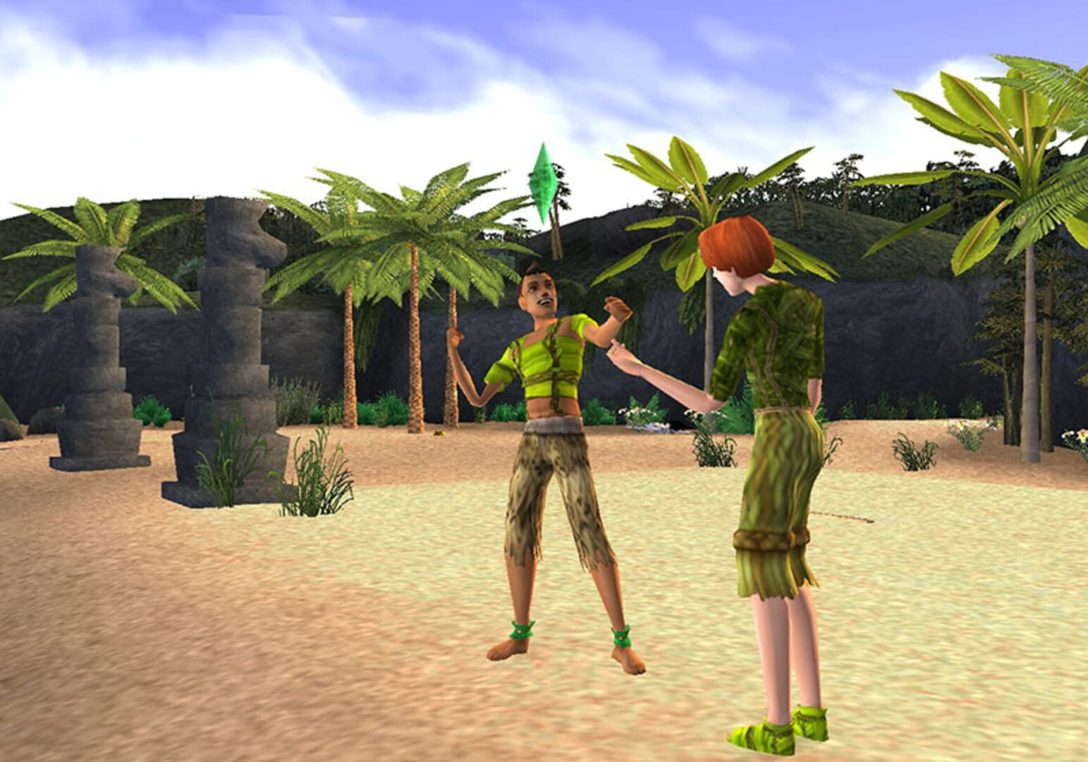 Captura de pantalla - The Sims 2: Castaway