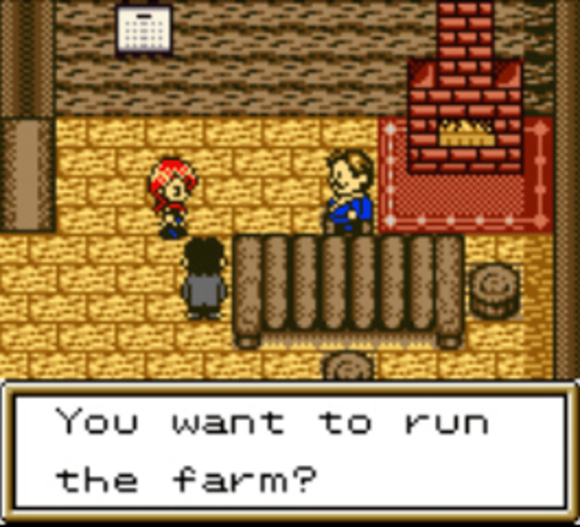 Harvest Moon 2 GBC screenshot