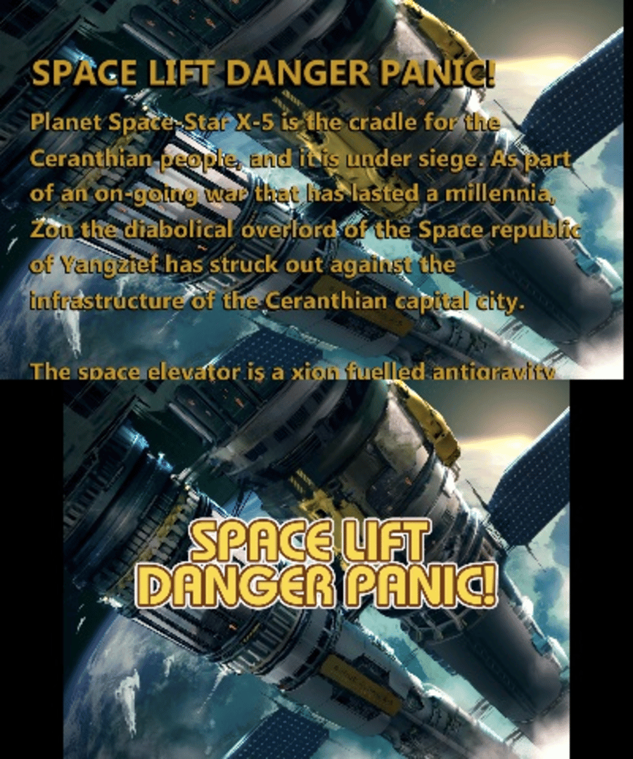 Space Lift Danger Panic! screenshot