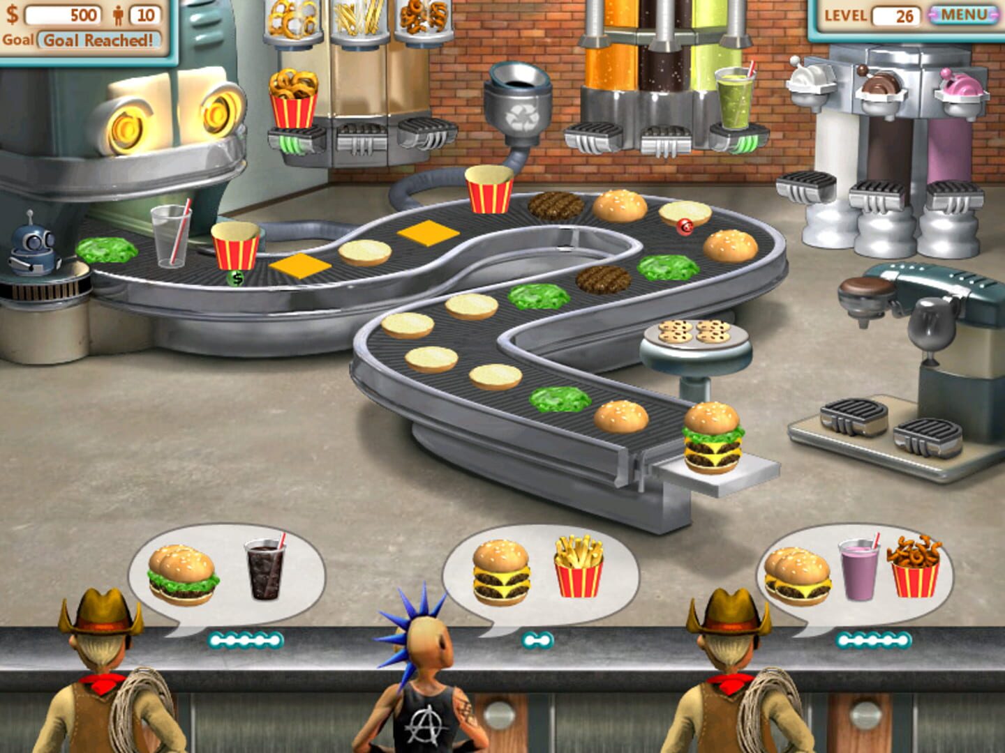 Captura de pantalla - Burger Shop