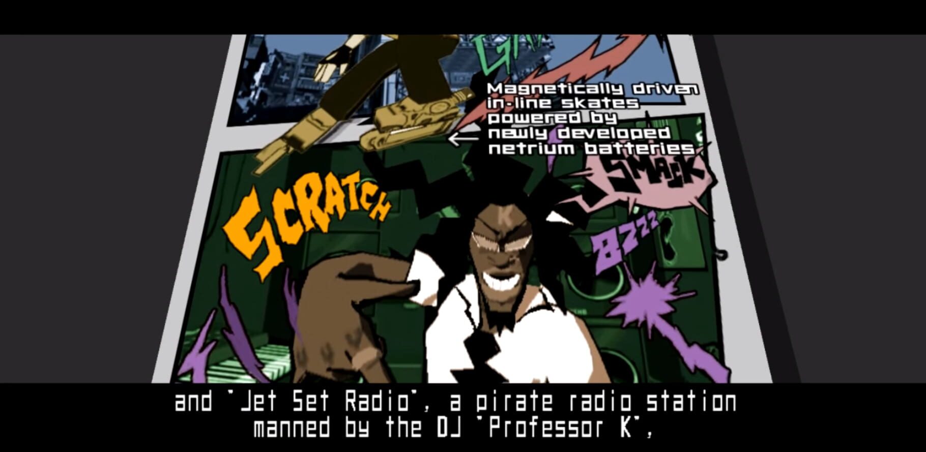 Captura de pantalla - Jet Set Radio