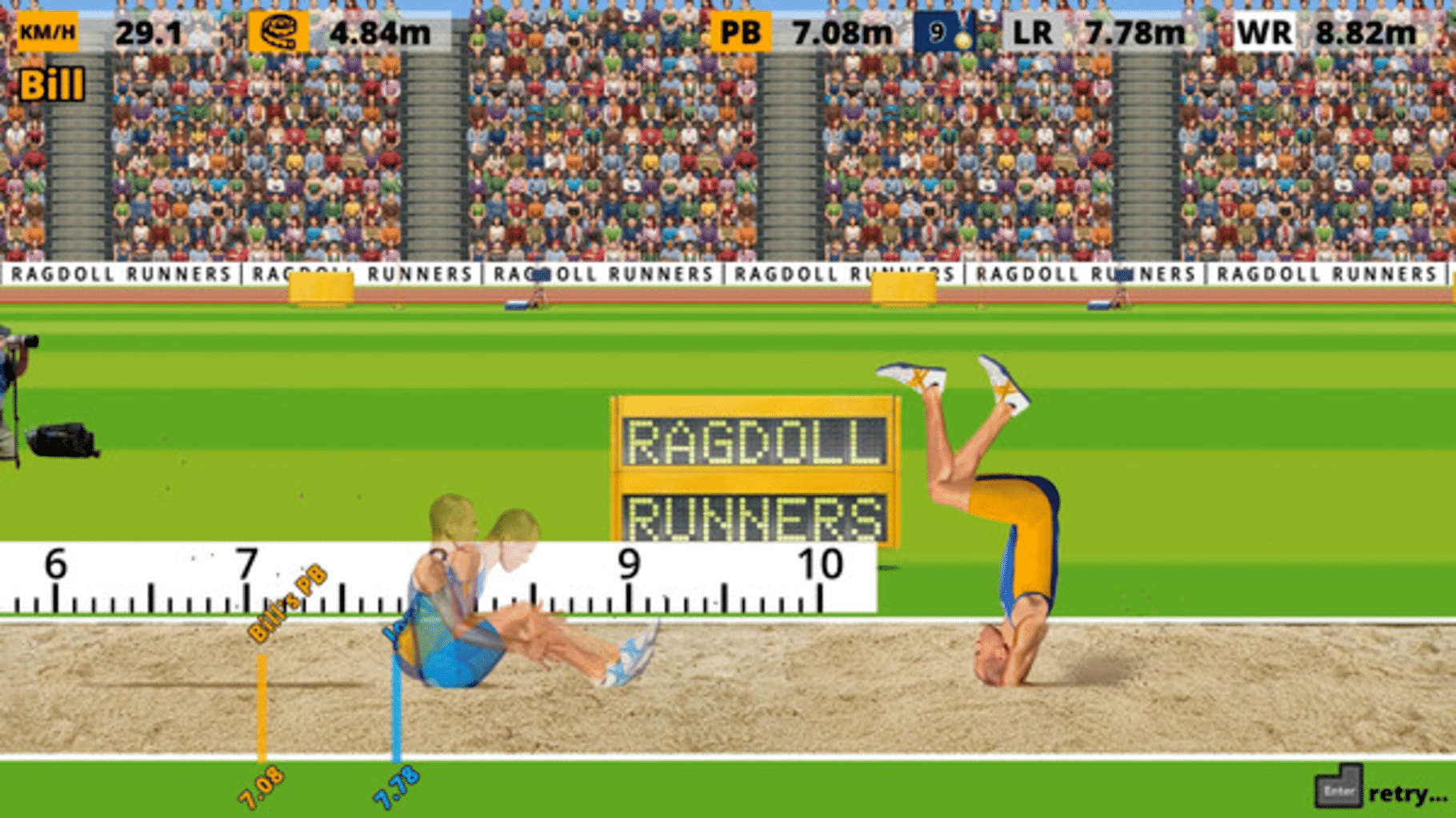 Ragdoll Runners screenshot