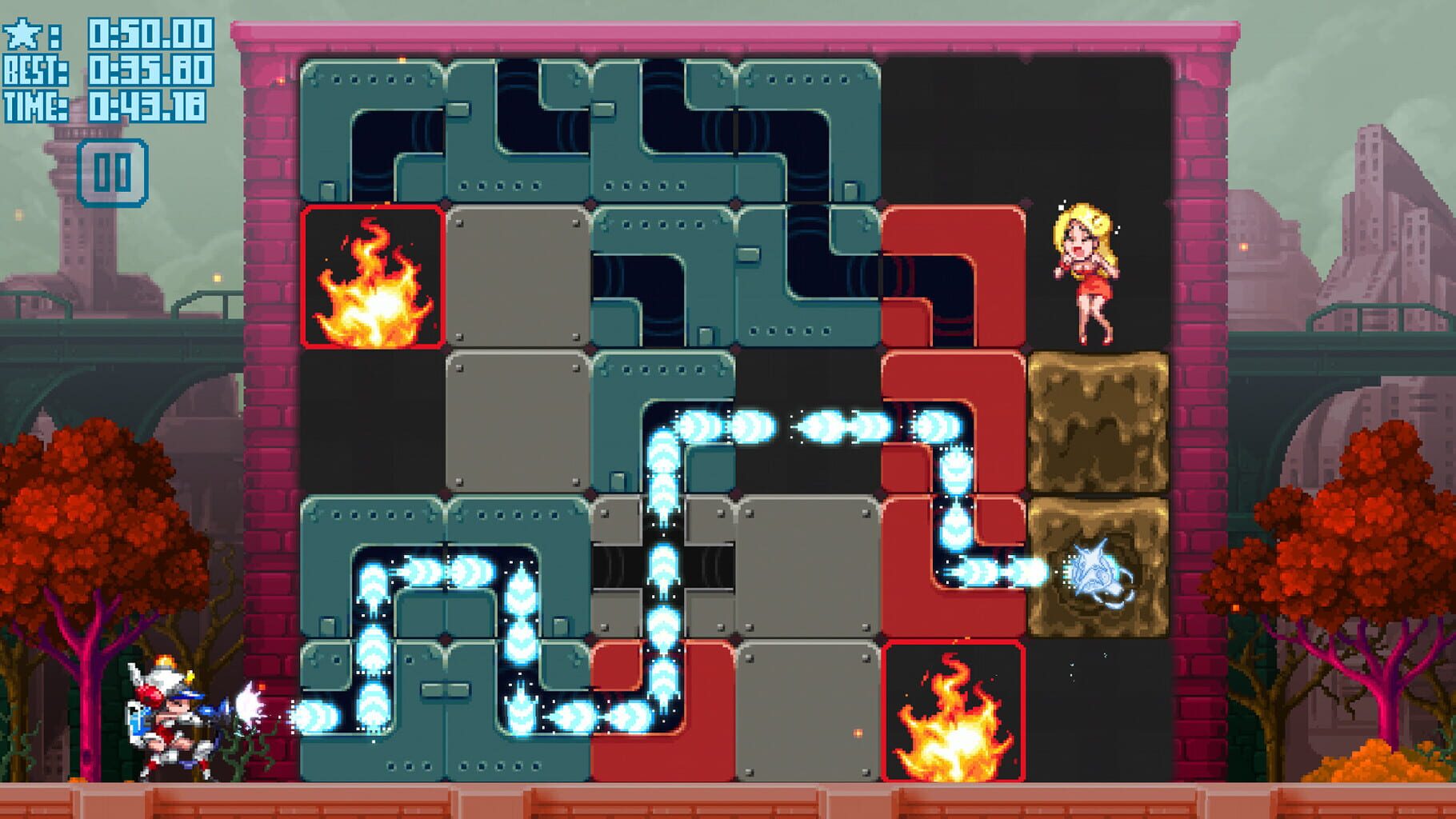 Captura de pantalla - Mighty Switch Force! Hose It Down!