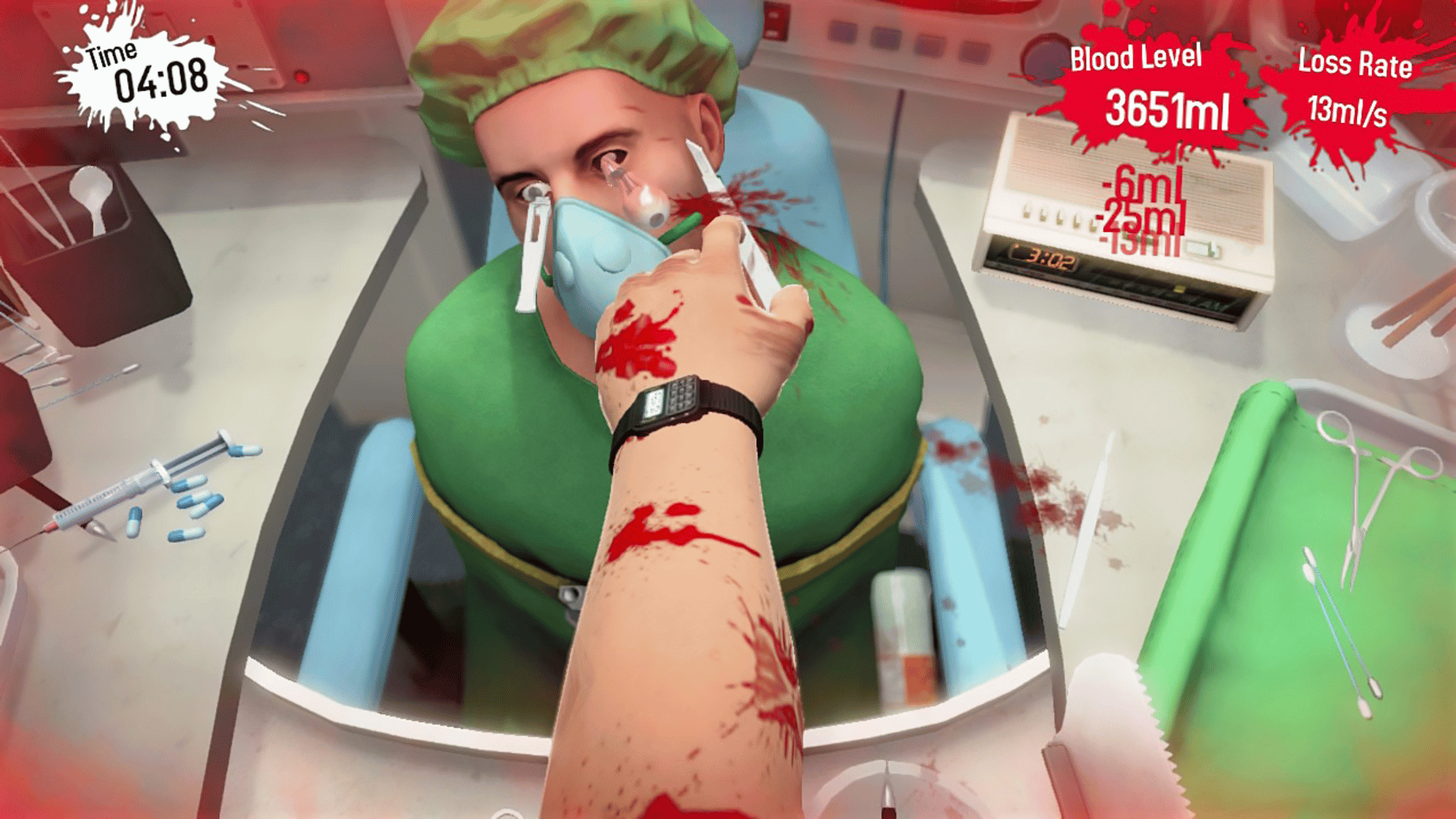 Surgeon Simulator CPR screenshot