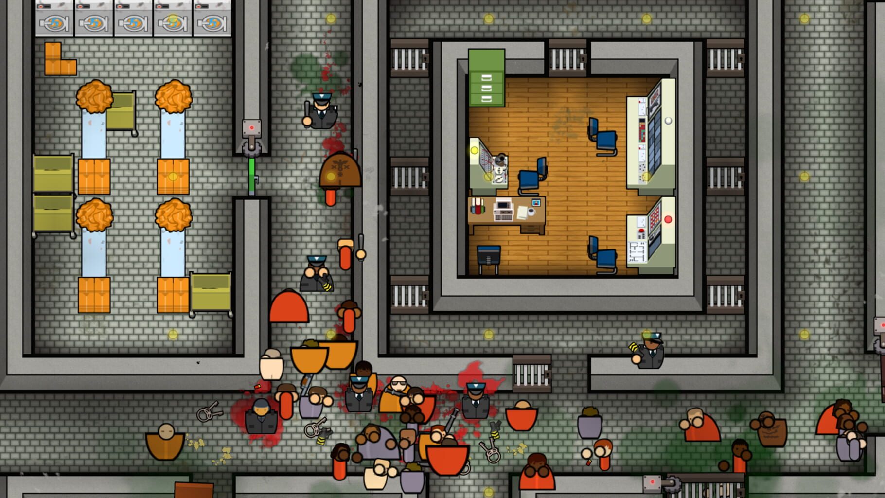 Captura de pantalla - Prison Architect: All Day and a Night Edition