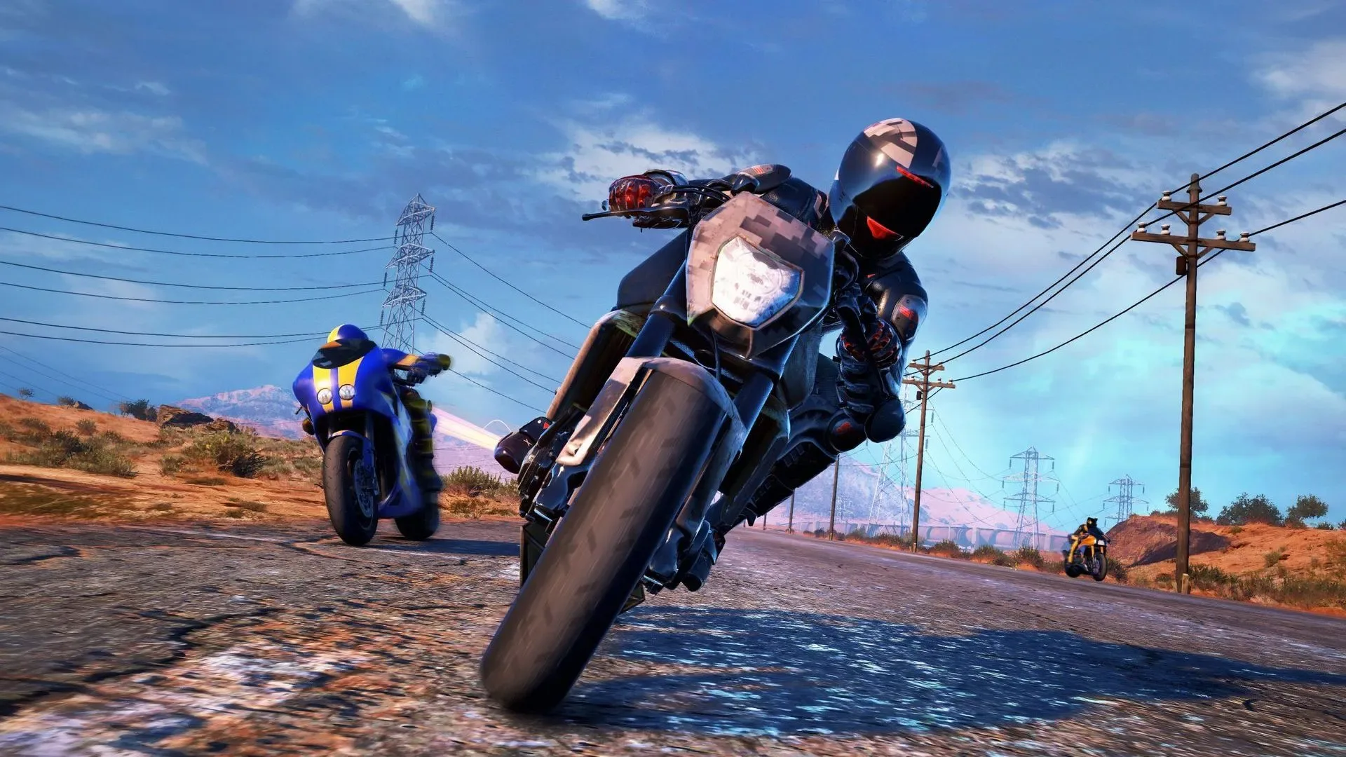 Captura de pantalla - Moto Racer 4