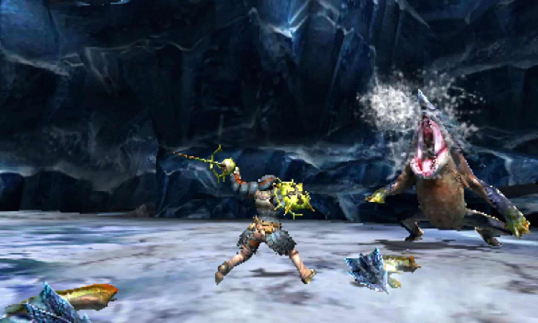Captura de pantalla - Monster Hunter 4