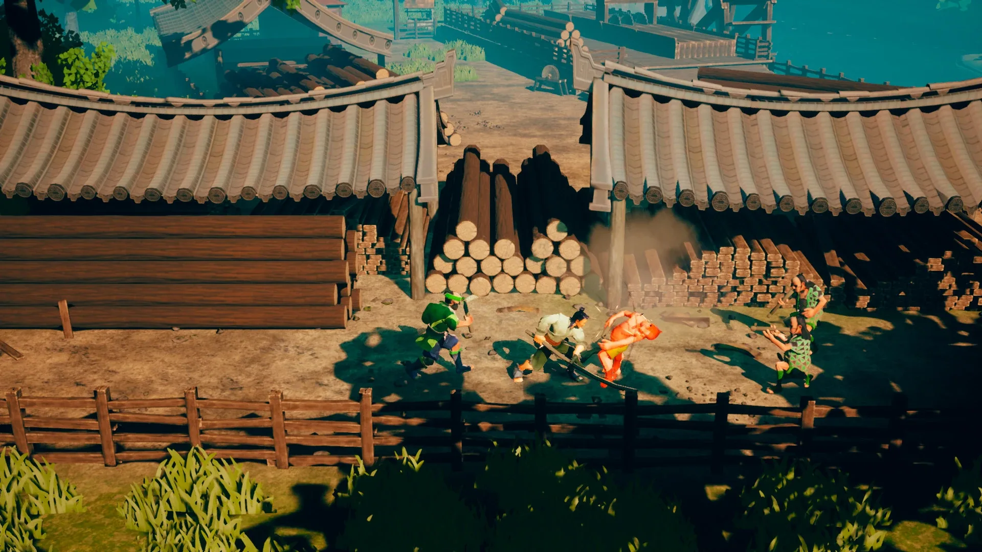 Captura de pantalla - 9 Monkeys of Shaolin