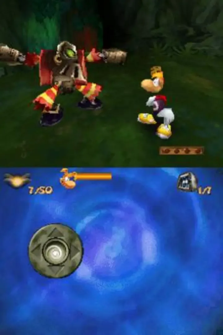 Captura de pantalla - Rayman DS