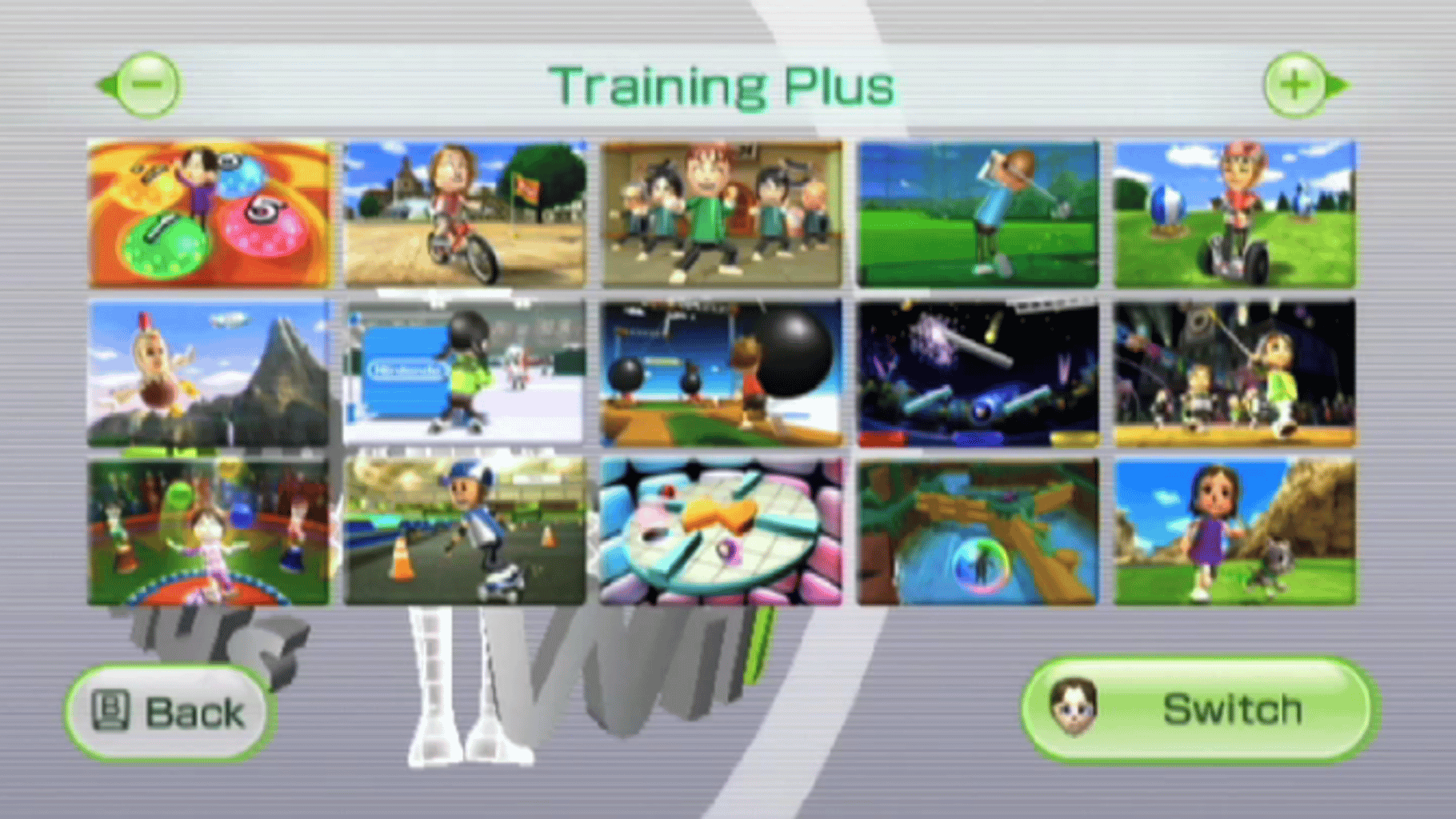 Wii Fit Plus screenshot