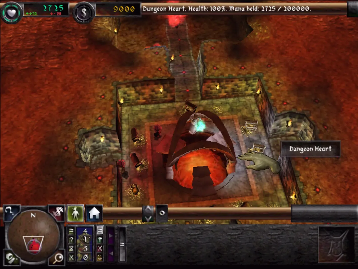 Captura de pantalla - Dungeon Keeper 2