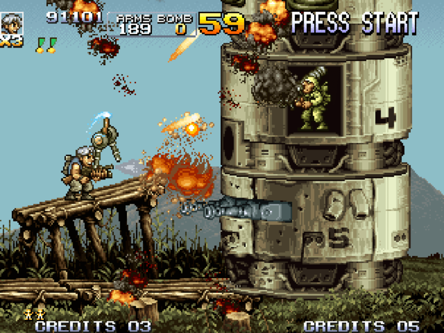 Metal Slug 4 screenshot