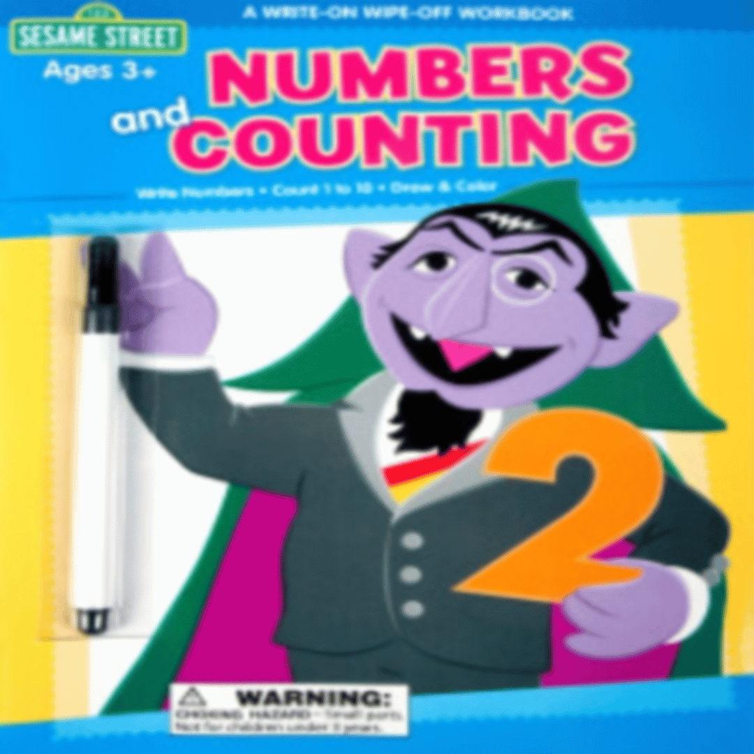 Sesame Street Crayon: Numbers Count Cover