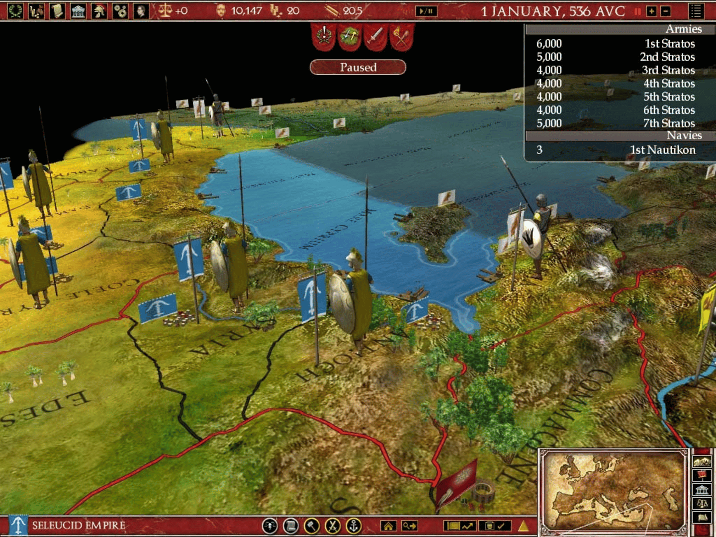 Europa Universalis: Rome - Gold Edition screenshot