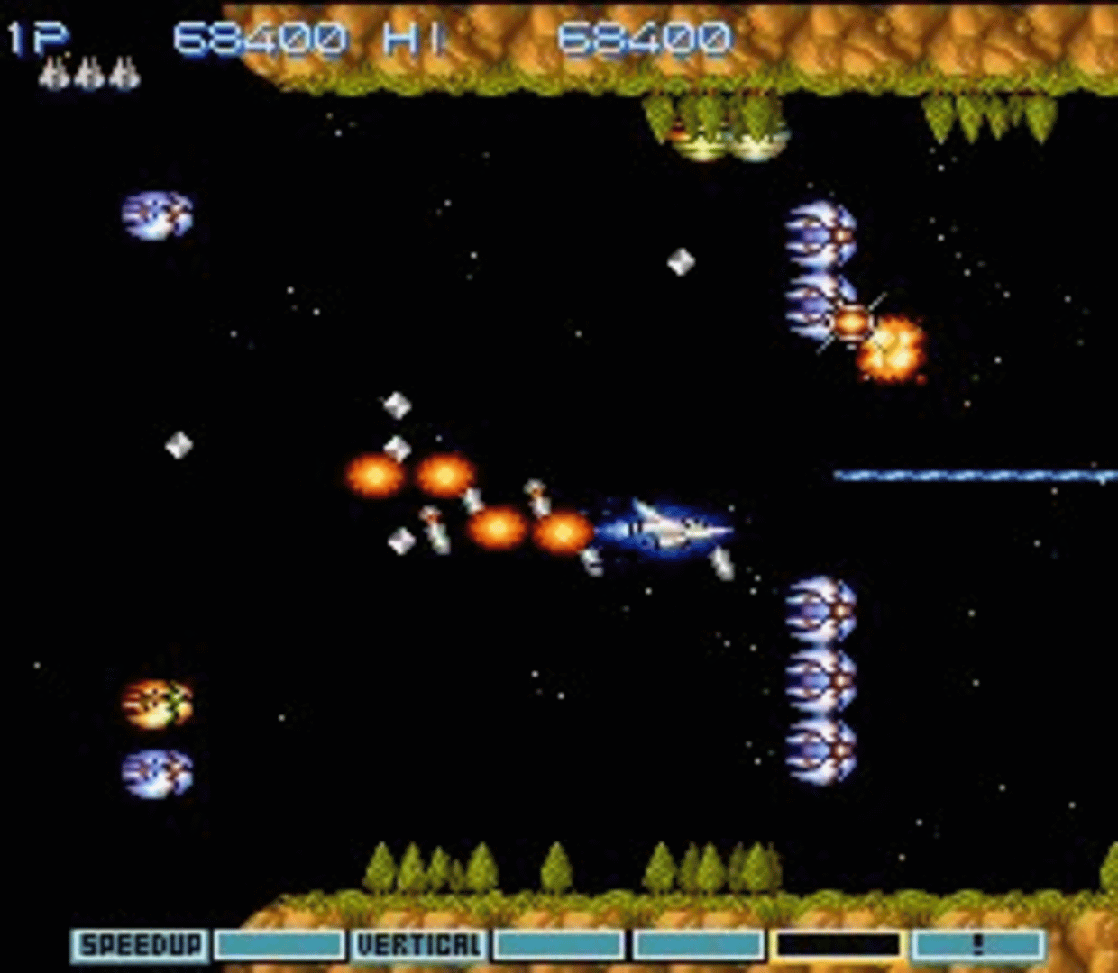 Gradius III screenshot