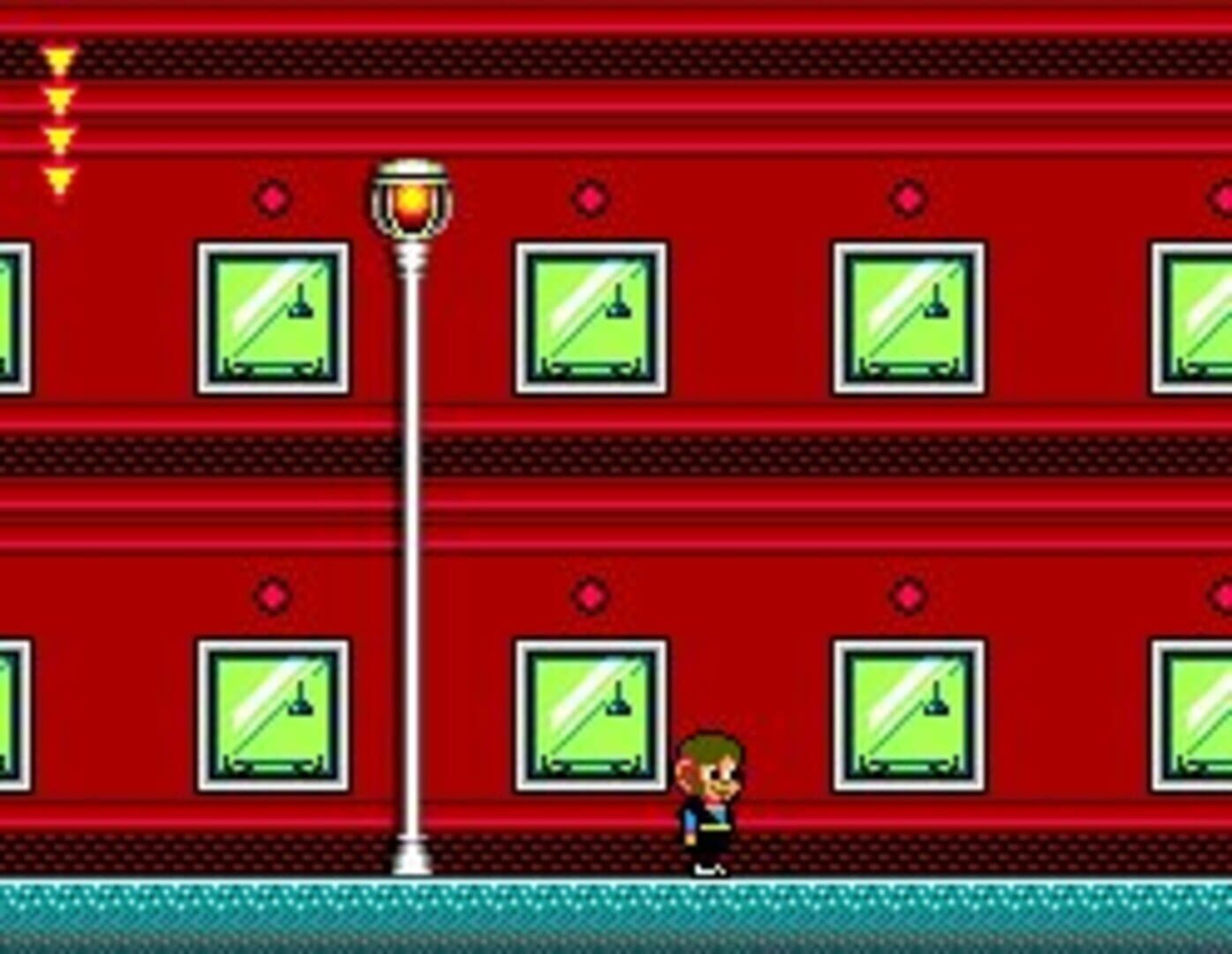 Captura de pantalla - Alex Kidd in Shinobi World