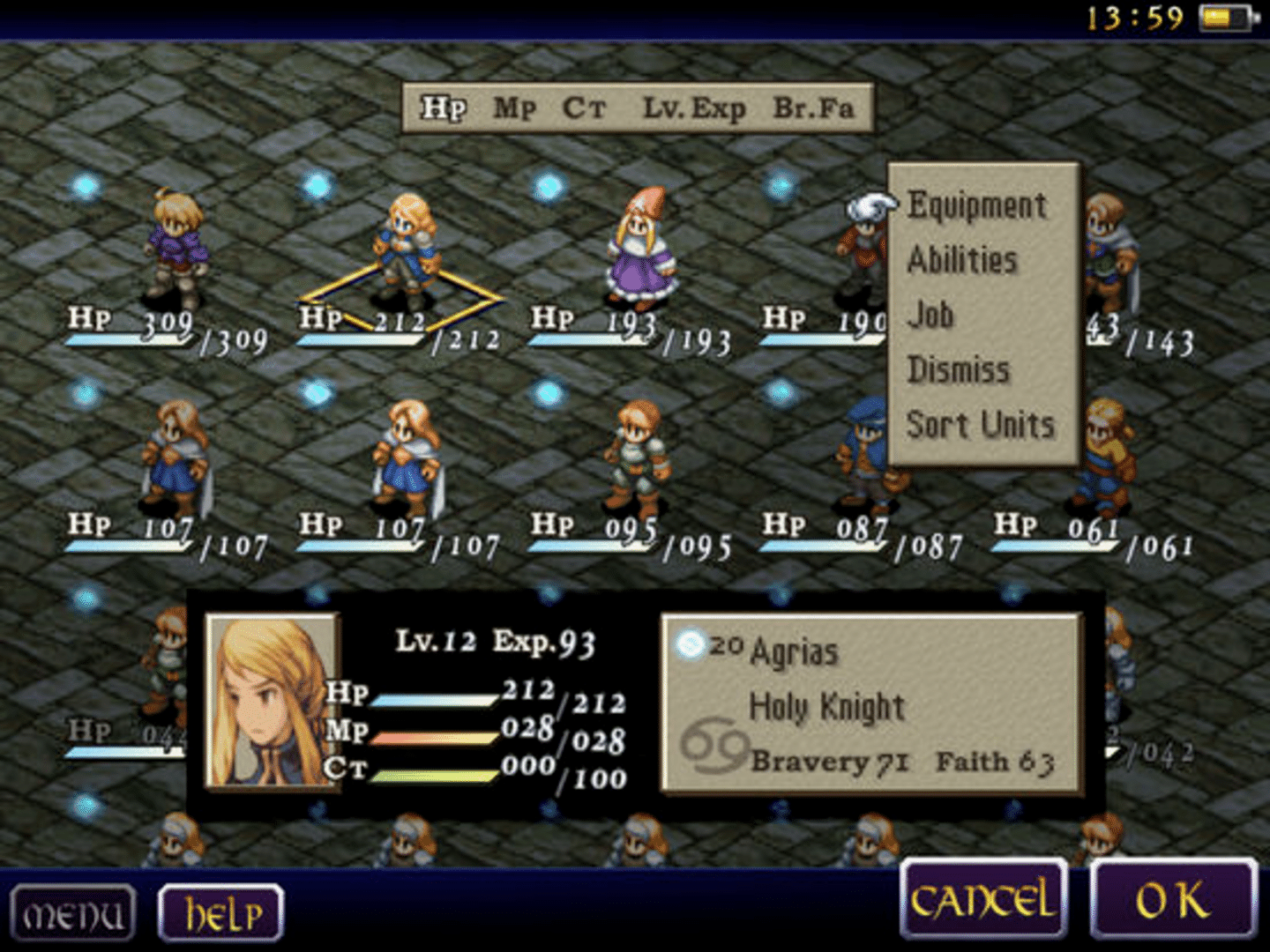 Final Fantasy Tactics: The War of the Lions screenshot