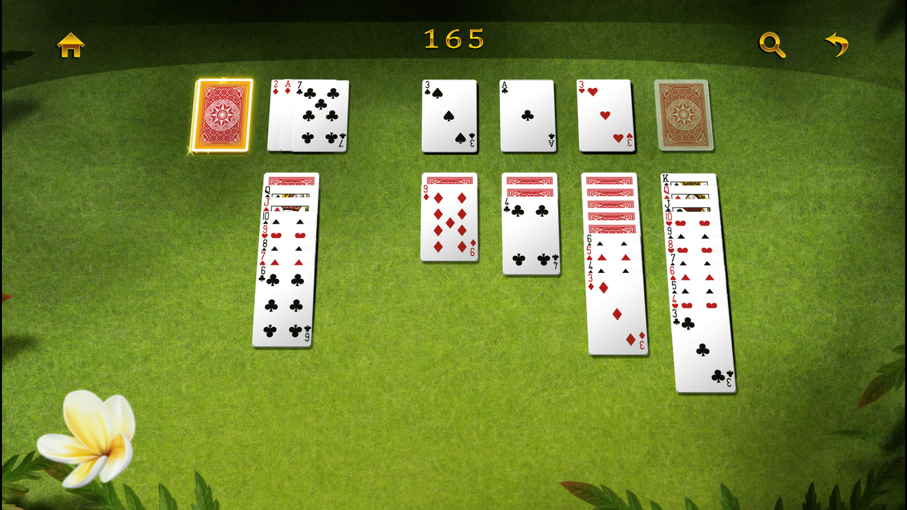 Solitaire screenshot