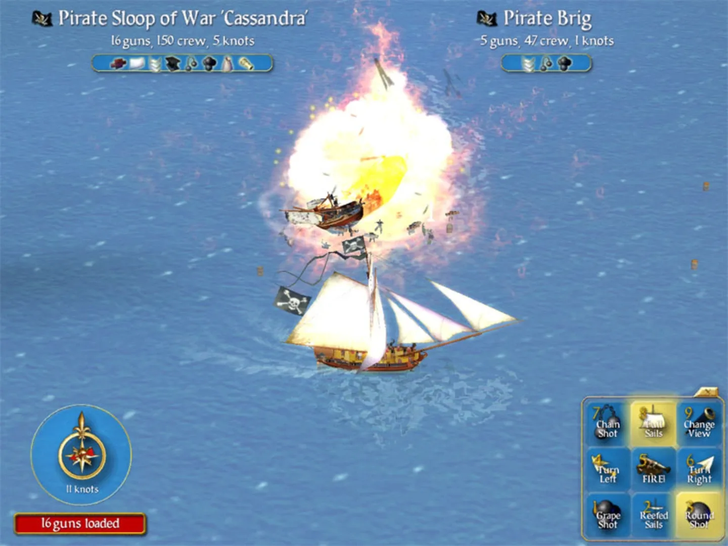 Captura de pantalla - Sid Meier's Pirates!