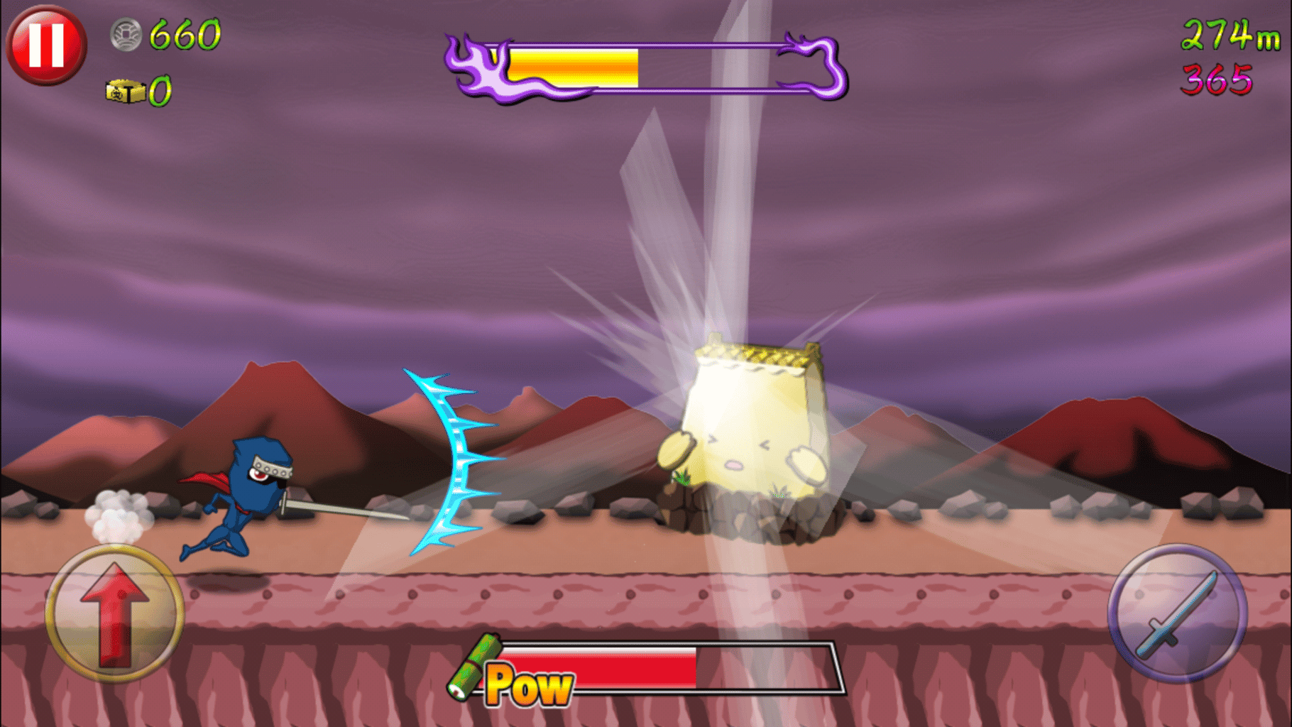 Ninja Strike: Dangerous Dash screenshot