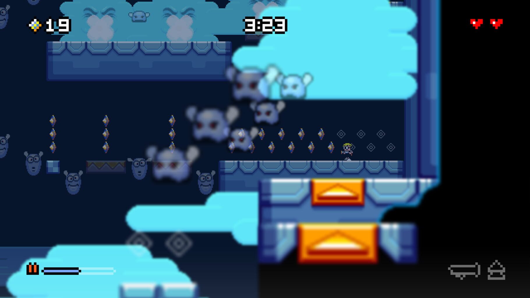 Captura de pantalla - Mutant Mudds Deluxe