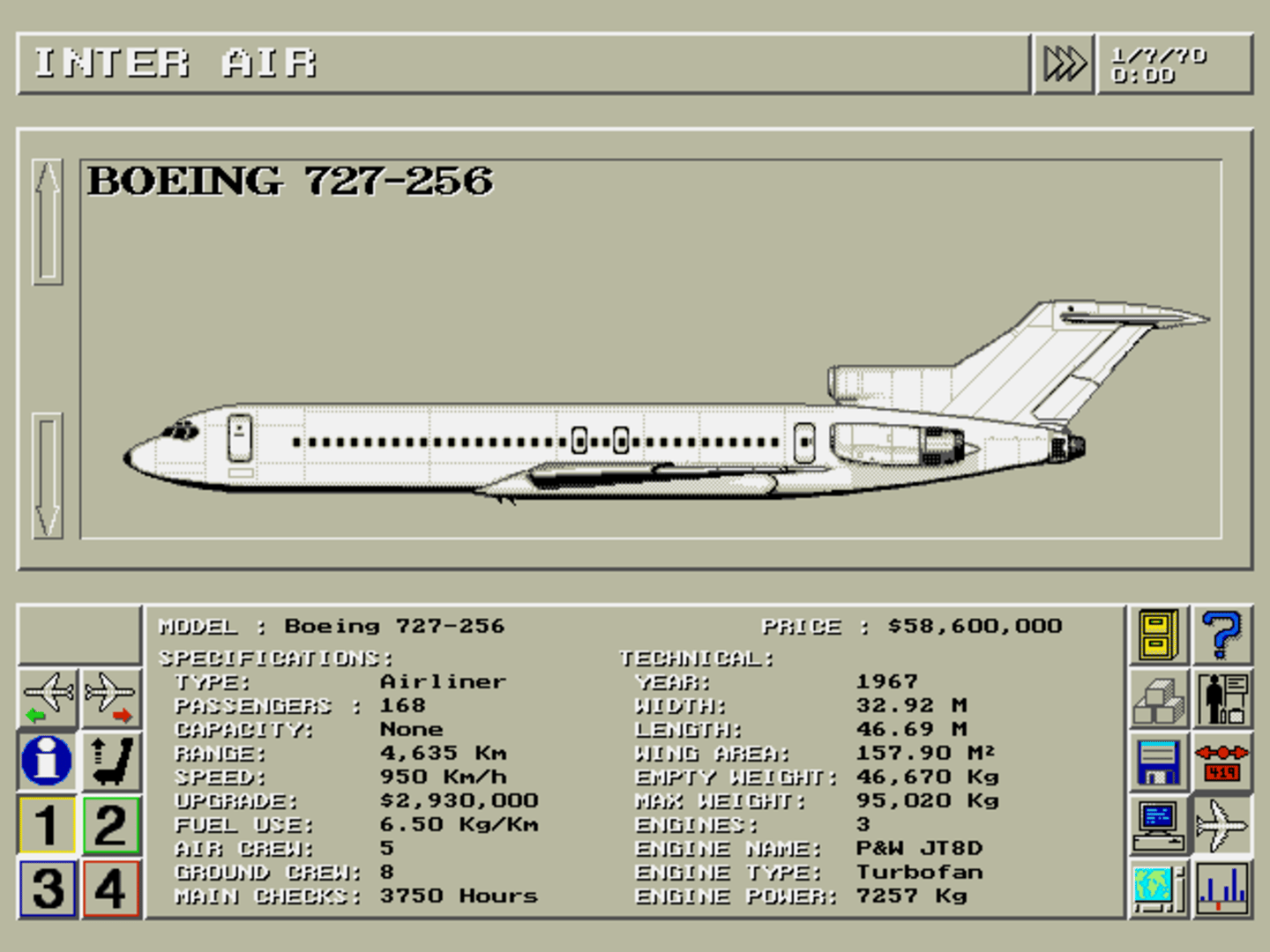 Airlines screenshot