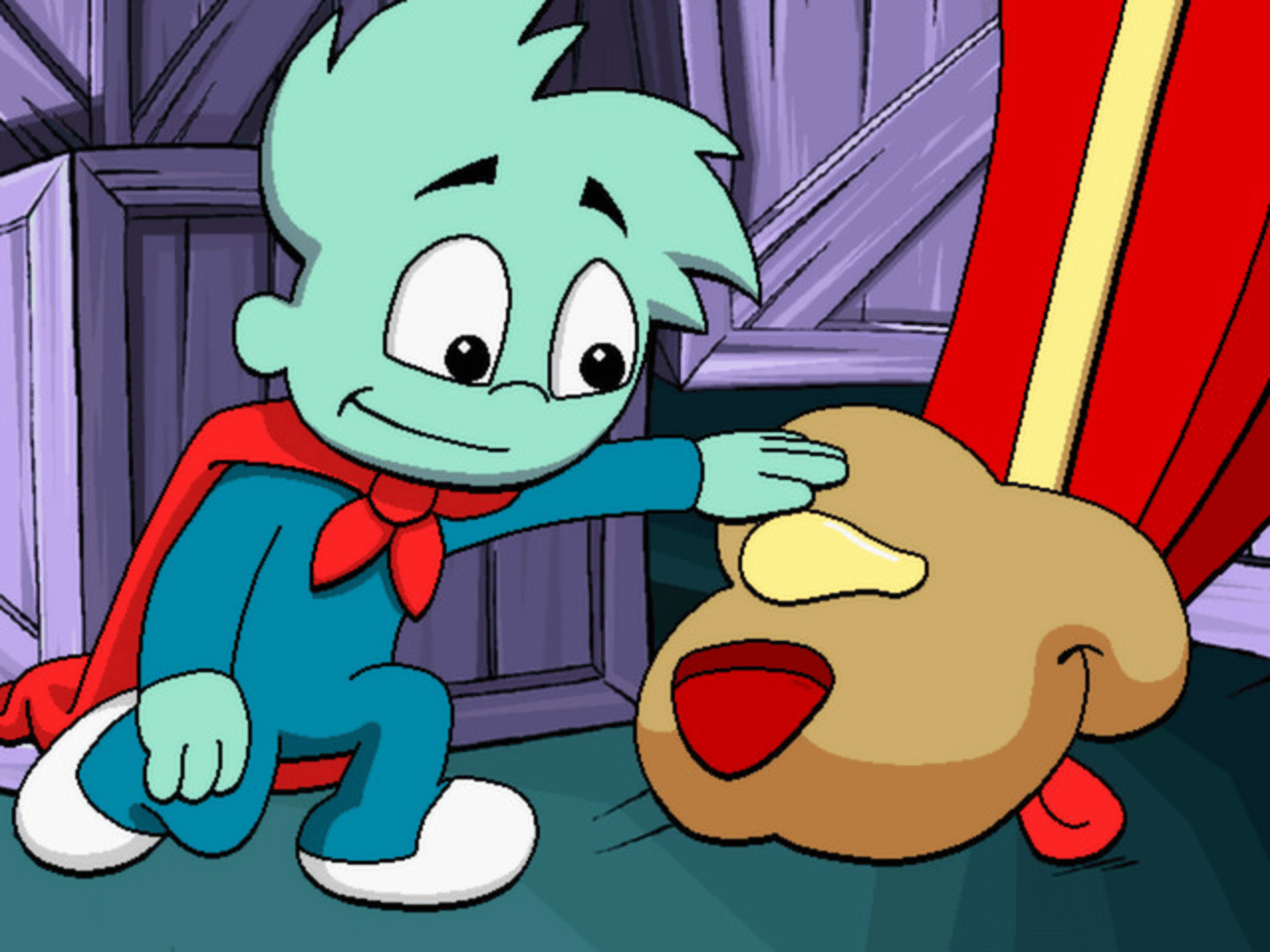 Pajama Sam 2: Thunder and Lightning Aren't so Frightening screenshot