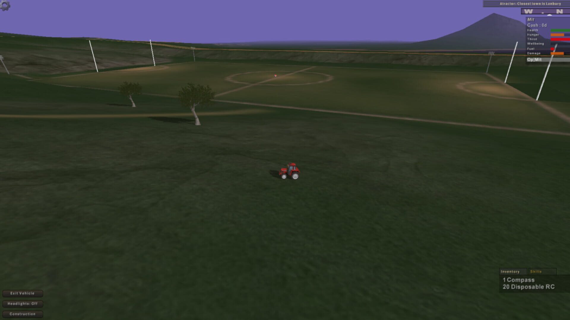 A tractor - Screenshot