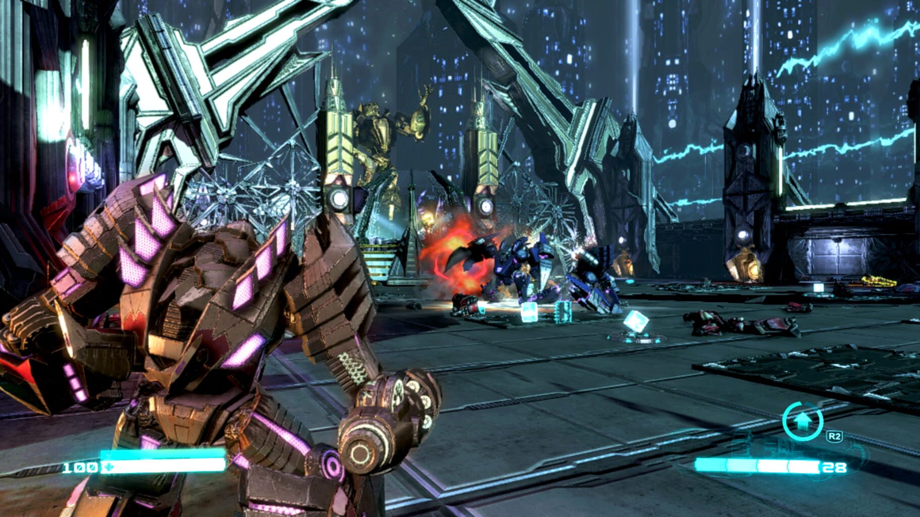 Captura de pantalla - Transformers: Fall of Cybertron