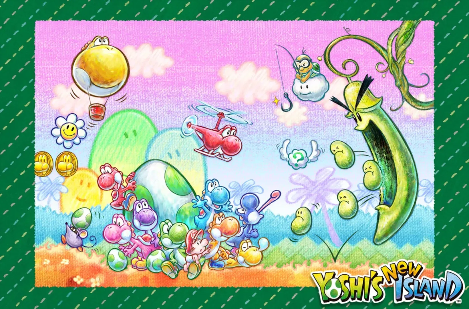 Arte - Yoshi's New Island