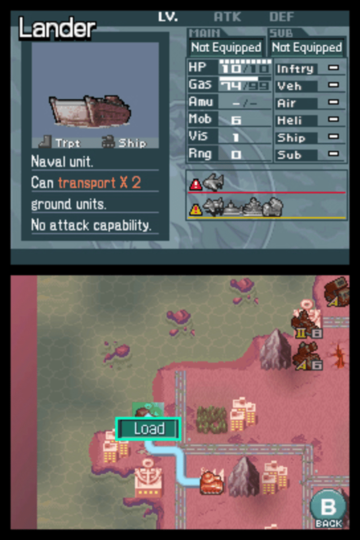 Advance Wars: Days of Ruin screenshot