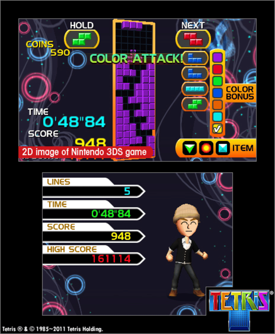 Tetris: Axis screenshot