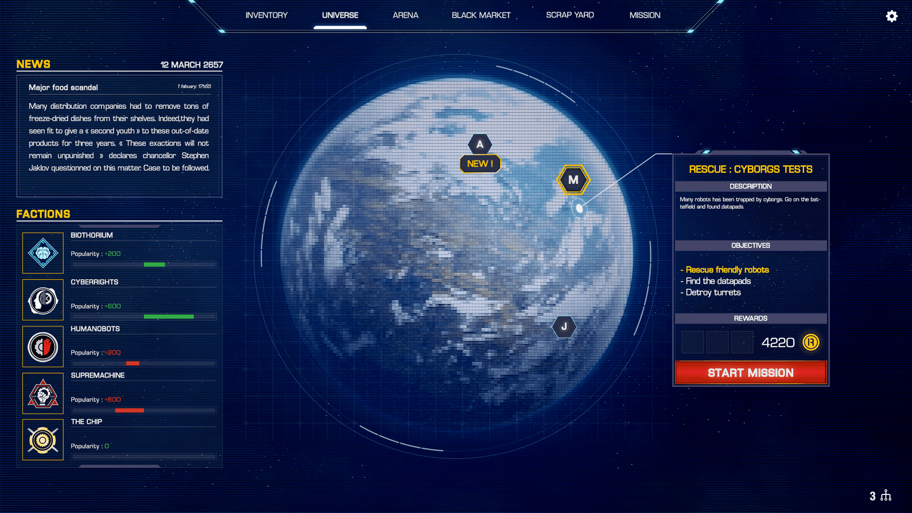 Robothorium screenshot