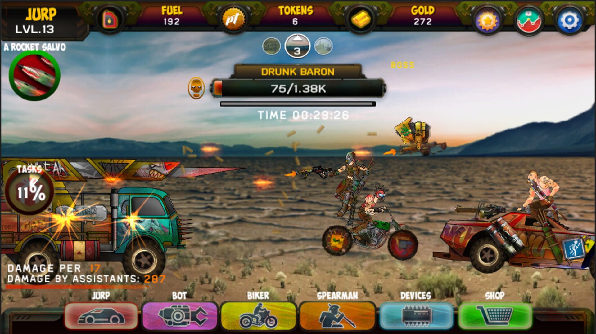 Tapocalypse - Screenshot