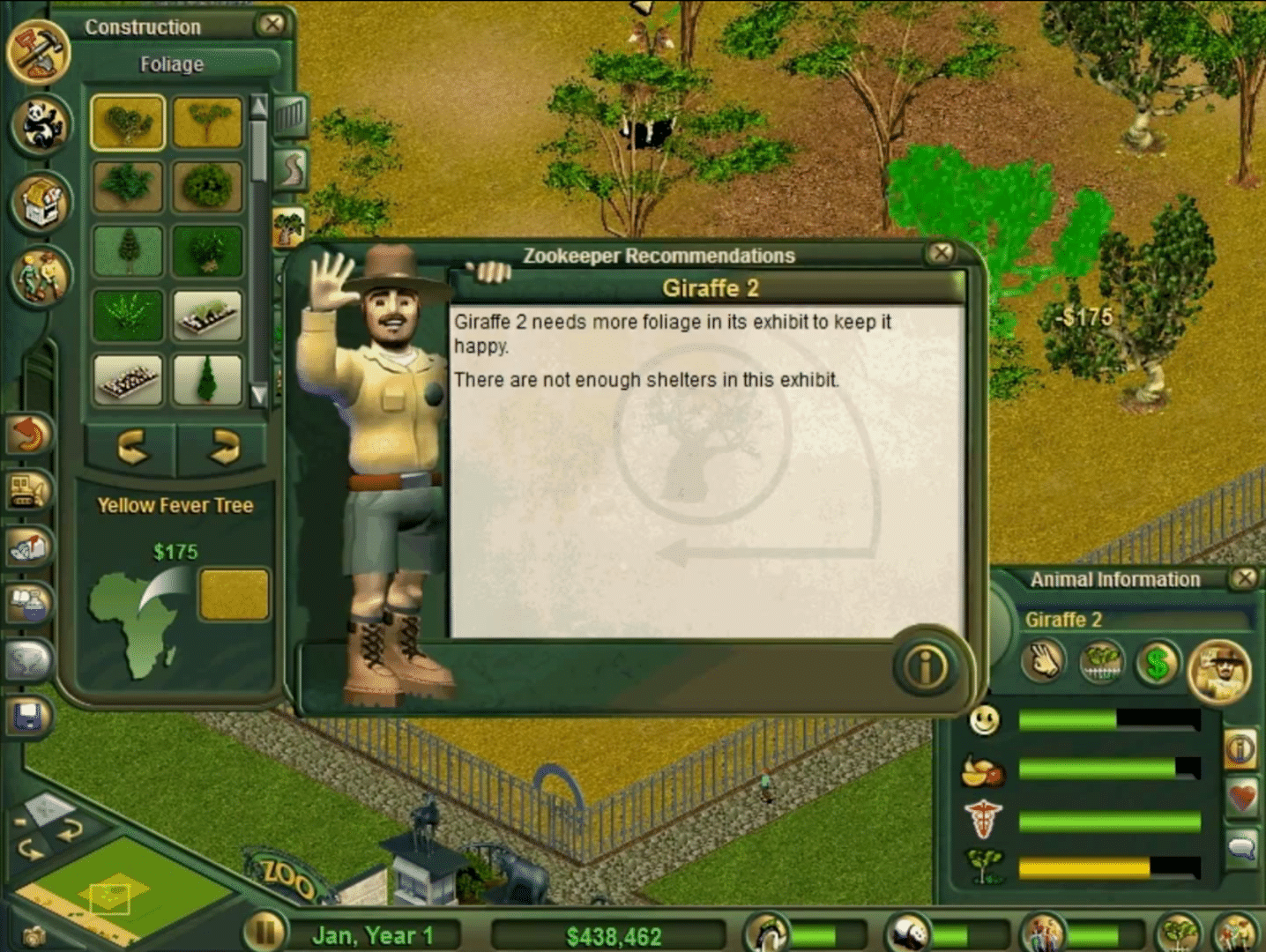 Zoo Tycoon screenshot