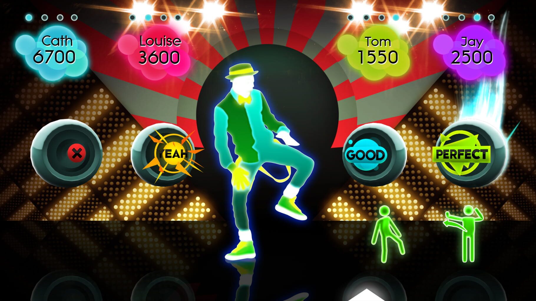 Captura de pantalla - Just Dance 2