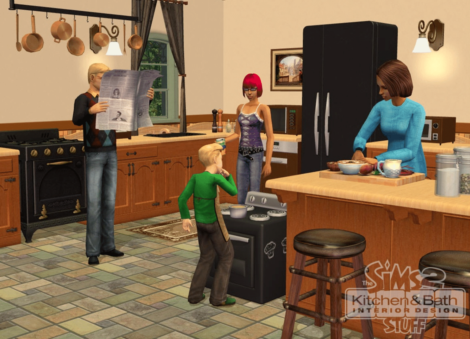 The Sims 2: Kitchen & Bath Interior Design Stuff screenshot