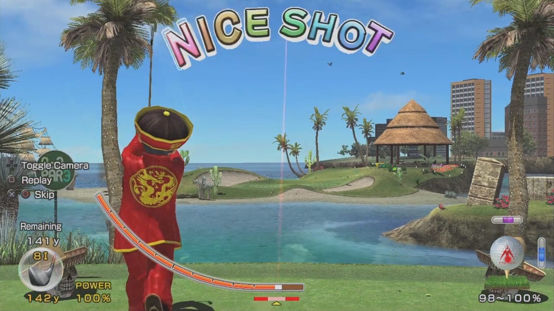Captura de pantalla - Hot Shots Golf: World Invitational