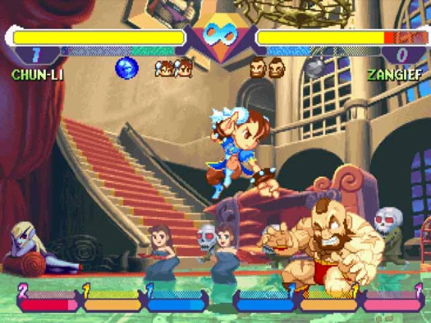 Captura de pantalla - Pocket Fighter