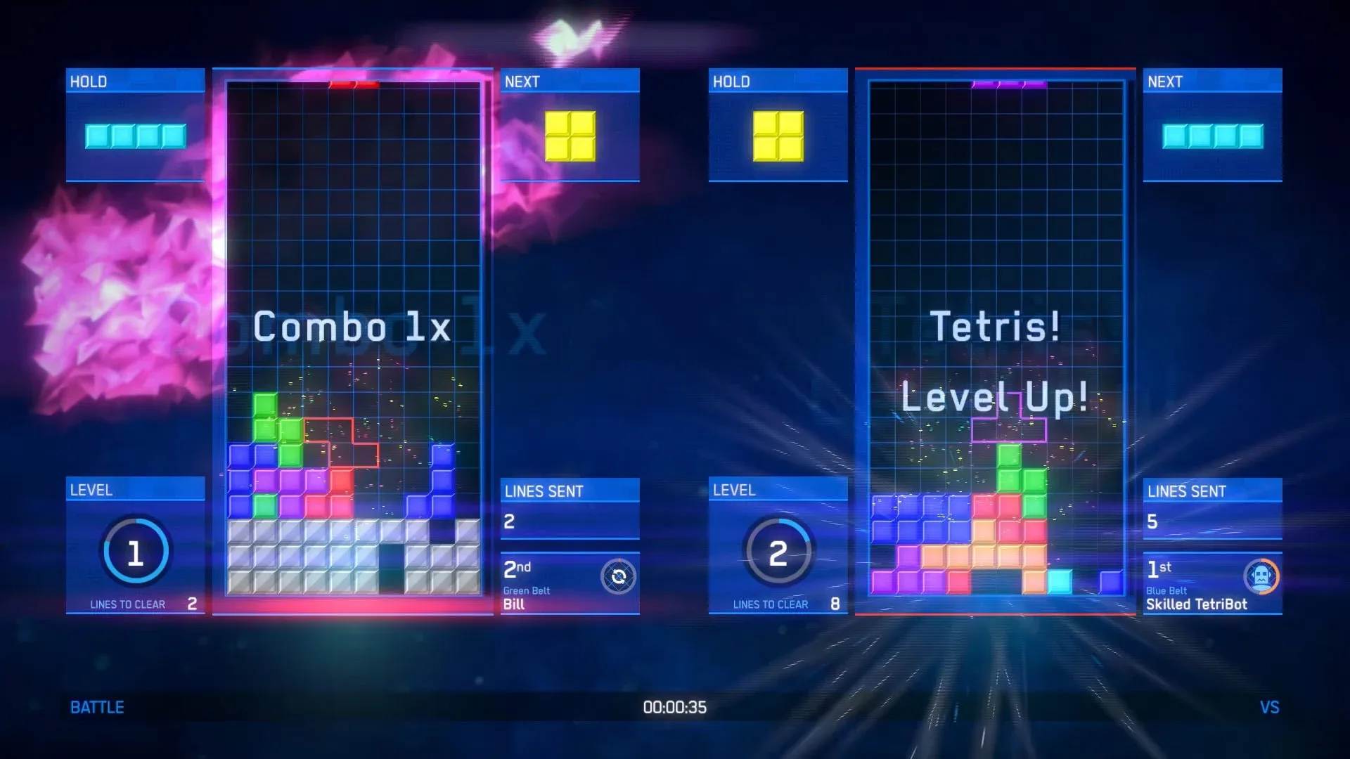 Captura de pantalla - Tetris Ultimate