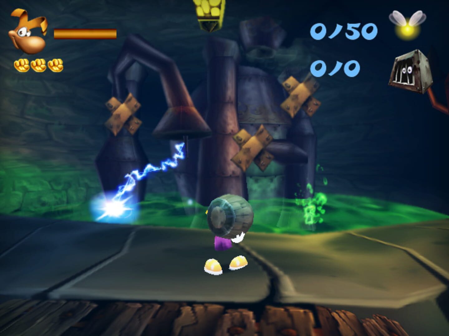 Captura de pantalla - Rayman 3D