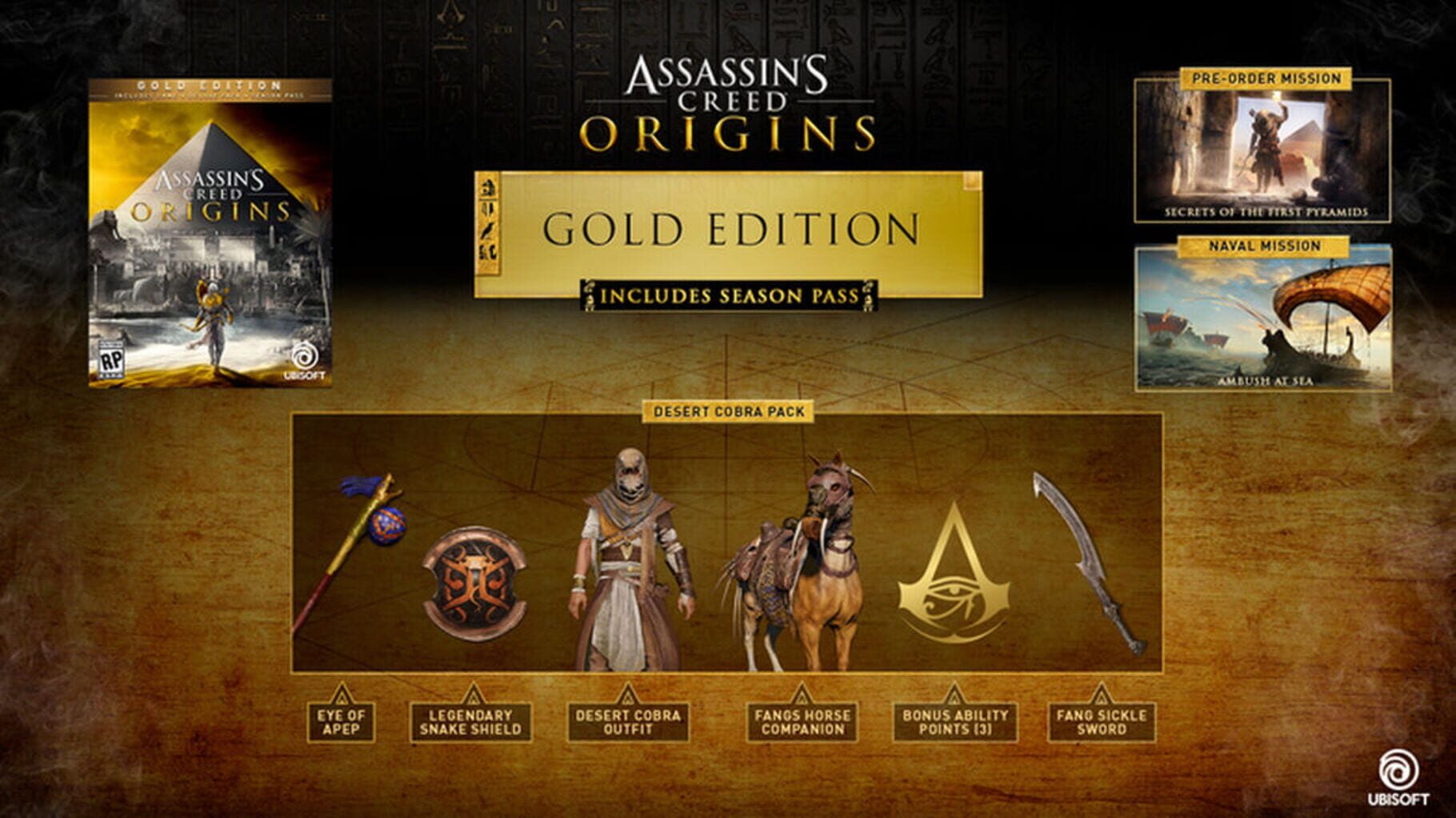 Captura de pantalla - Assassin's Creed: Origins - Gold Edition