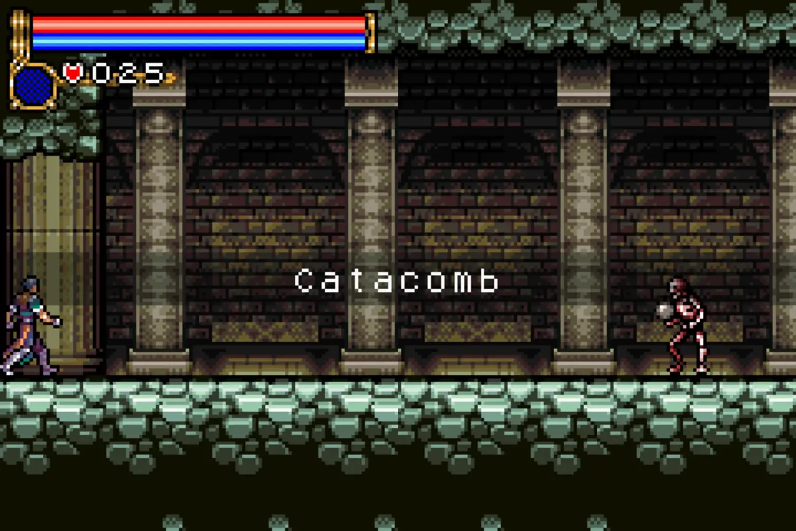 Captura de pantalla - Castlevania: Circle of the Moon